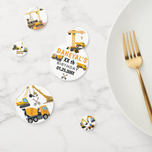 Confettis Anniversaire Simple de Construction pour Enfants M