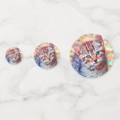 Confettis aquarell kitten (Derrière)