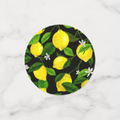 Confettis Aquarelle Citron 2 (Petit recto)