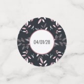 Confettis Aquarelle douce de la marine rose (Petit recto)