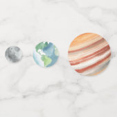 Confettis Aquarelle Espace extra-atmosphérique (Devant)