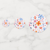 Confettis Aquarelle florale (Devant)