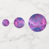 Confettis Aquarelle Galaxie Sous Les Étoiles (Devant)