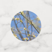 Confettis Arbre de fleurs de printemps (Petit recto)