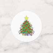 Confettis Arbre de Noël (Petit recto)