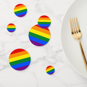 Confettis Arc-en-ciel LGBT Pride