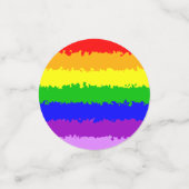 Confettis Arc-en-ciel moderne (Petit recto)