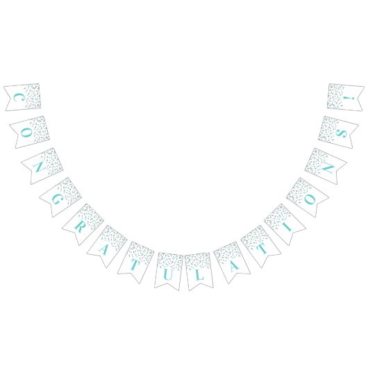 Confettis argentés bleu-clair de bannière de (Tout)