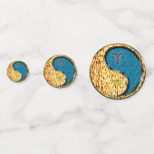 Confettis Aries et singe de l'eau (Devant)