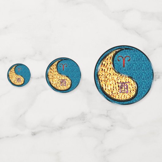 Confettis Aries & Water Roster (Devant)