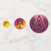 Confettis Arizona Désert Sud-ouest Kokopelli (Devant)