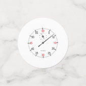 Confettis Arrêter la vue (Petit recto)