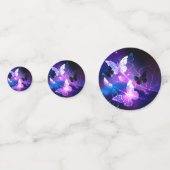 Confettis Arrière - plan avec papillons de nuit (Derrière)