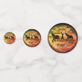 Confettis Art Eléphant Africain (Devant)