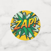 Confettis Art Populaire de Bande Dessinée Rétro Amusante (Petit recto)