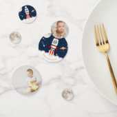 Confettis Astronaut Rocket Espace extra-atmosphérique 1er an (Groupe)