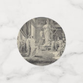 Confettis Athena in the Parthénon (Petit recto)