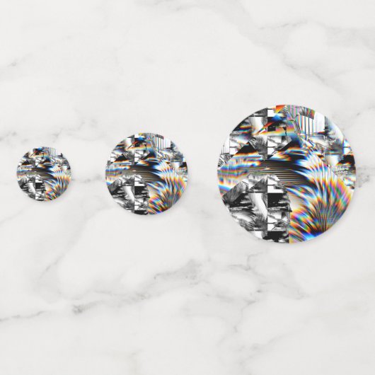 Confettis Attaque arc-en-ciel (Derrière)