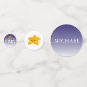 Confettis Atteindre pour les étoiles | Table d'anniversaire  (Derrière)