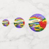 CONFETTIS AU-DESSUS DE LA COUPE DE PLUIE (Derrière)