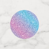 Confettis Au-dessus de la fête magique d'anniversaire Rainbo (Petit recto)