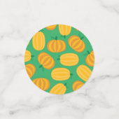 Confettis Automne Citrouille Patch 1er Anniversaire Thème de (Petit recto)