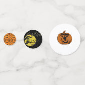 Confettis Automne/Halloween/citrouille (Devant)