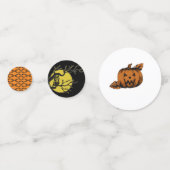 Confettis Automne/Halloween/citrouille (Derrière)