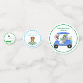 Confettis Baby Boy Elephant & Monkey Douche (Devant)