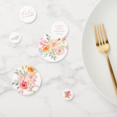 Confettis Baby In Bloom Spring Flowers Girl Baby Shower (Groupe)