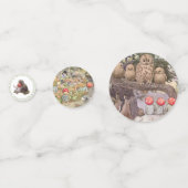 Confettis Baby shower à la grenouille des champignons (Derrière)