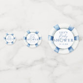 Confettis Baby shower de bouée marine Cute (Devant)