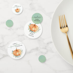Confettis Baby shower de feuillage de Little Citrouille Fall