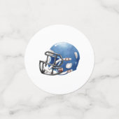 Confettis Baby shower de football (Petit recto)