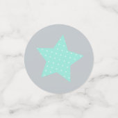 Confettis Baby shower de Garçon de singe Plushie (Petit recto)