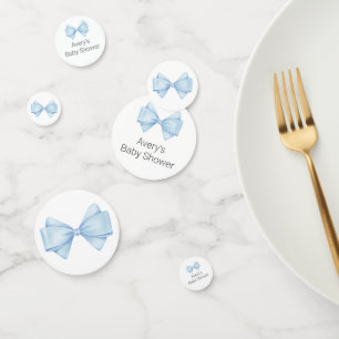 Confettis Baby shower de la ceinture bleue