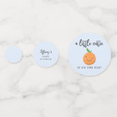 Confettis Baby shower de petit garçon Cutie (Derrière)