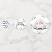 Confettis Baby shower de révélation du genre de l'agneau (Devant)