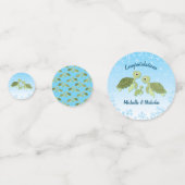 Confettis Baby shower de tortue de mer Co-Ed Genre Neutre (Devant)