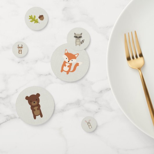 Confettis Baby shower des bois (Groupe)