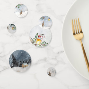 Confettis Baby shower d'hiver