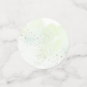 Confettis Baby shower d'or petit Citrouille (Petit recto)