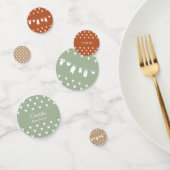 Confettis Baby shower minimaliste Boho (Groupe)