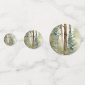 Confettis Baby shower neutre de genre de l'orignal (Derrière)