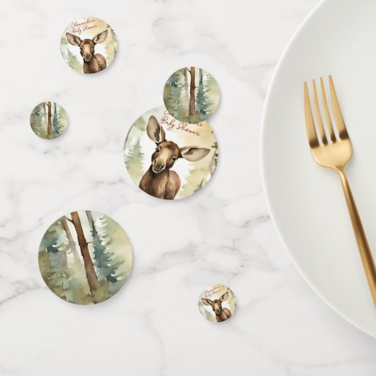 Confettis Baby shower neutre de genre de l'orignal (Groupe)