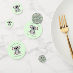 Confettis Baby shower Ours de Koala