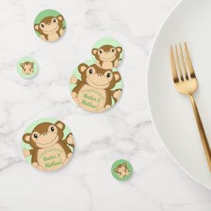 Confettis Baby shower singe Jungle
