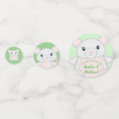 Confettis Baby shower souris (Devant)