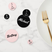 Confettis Bague Fiançailles mignonne (Groupe)