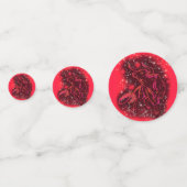 Confettis Bague Magic Red Neon - Nuit étoilée Extraordinaire (Derrière)